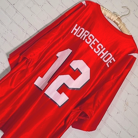 Horseshoe Casino Southern Indiana "The Boat" Red White Jersey #12 Mens Size 2XL - Picture 11 of 13